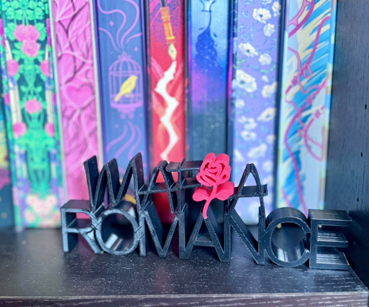 "Mafia Romance" decorative lettering