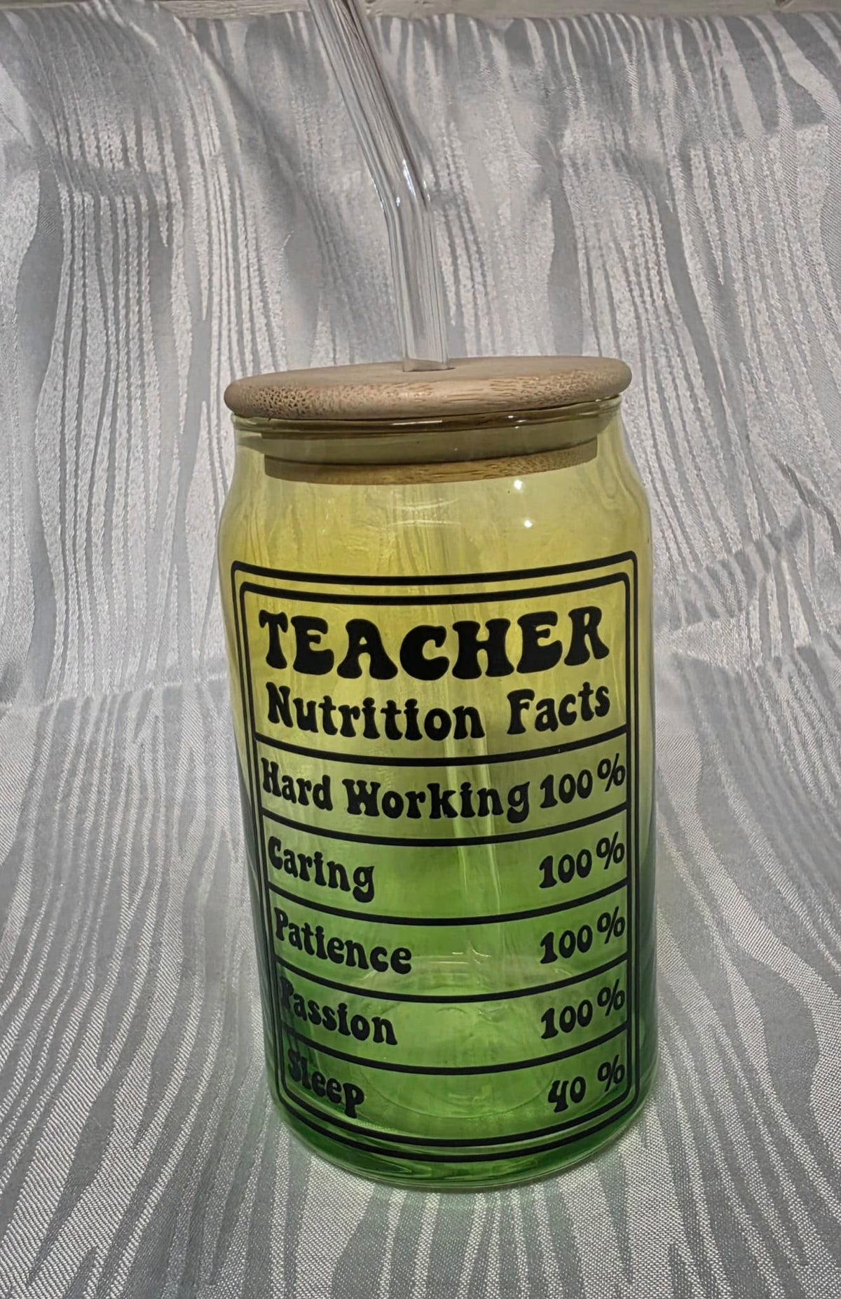 Trinkglas "Teacher"